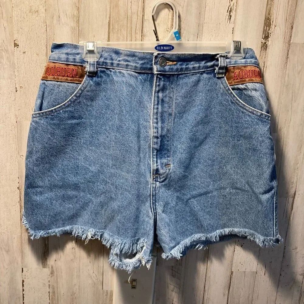 Shorts Lugene Auburn logo by stony jeans size 13/14